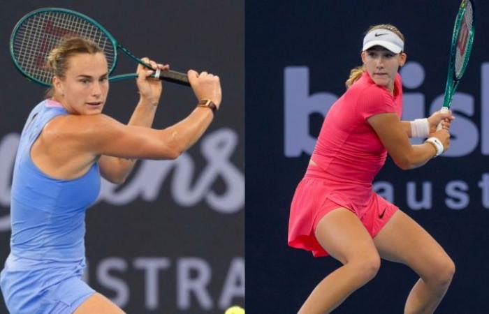 Tennis. WTA – Brisbane – Aryna Sabalenka – Mirra Andreeva : jolie mi-temps ce samedi