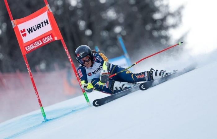 Sara Hector donne le ton à Kranjska Gora