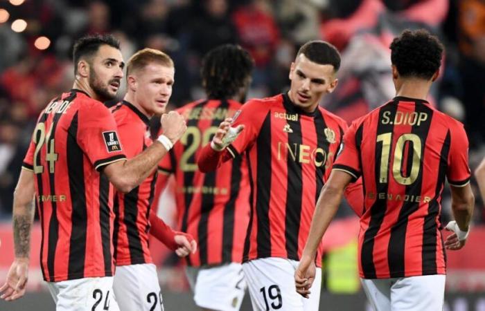 Nice affronte Rennes dans un match animé pour débuter l’année