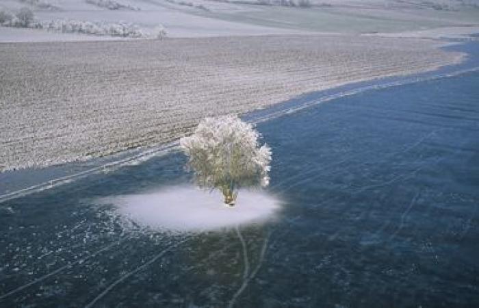 Seize départements du nord-est du pays placés en vigilance orange neige-verglas à partir de samedi soir