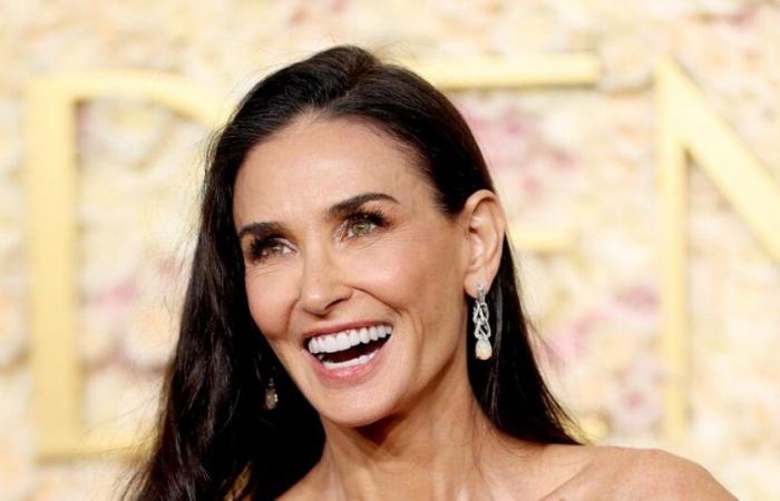 Demi Moore remporte le prix de la meilleure actrice dans une comédie musicale et une comédie aux Golden Globes 2025