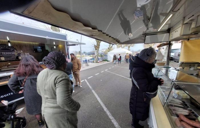 Montceau – Le marché du samedi victime d’une vague de froid, ça marche moins bien, explications