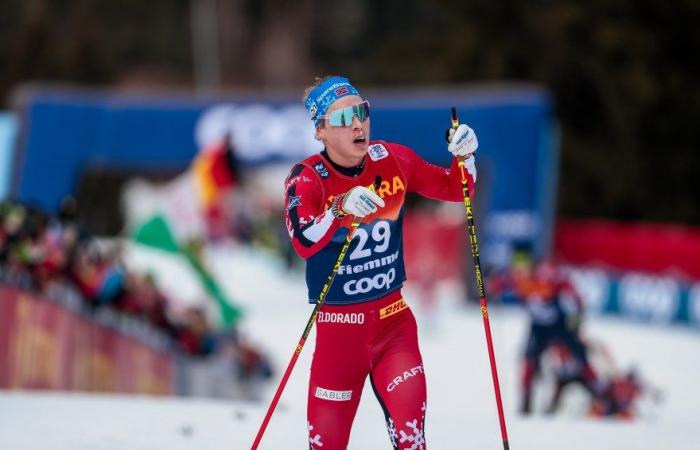 Ski de fond | Val di Fiemme : Hugo Lapalus au pied du podium au sommet de l’Alpe Cermis, Simen Hegstad Krueger en maîtrise | Magazine Nordique