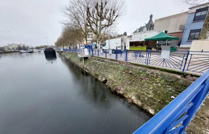 Montceau – Le marché du samedi victime d’une vague de froid, ça marche moins bien, explications