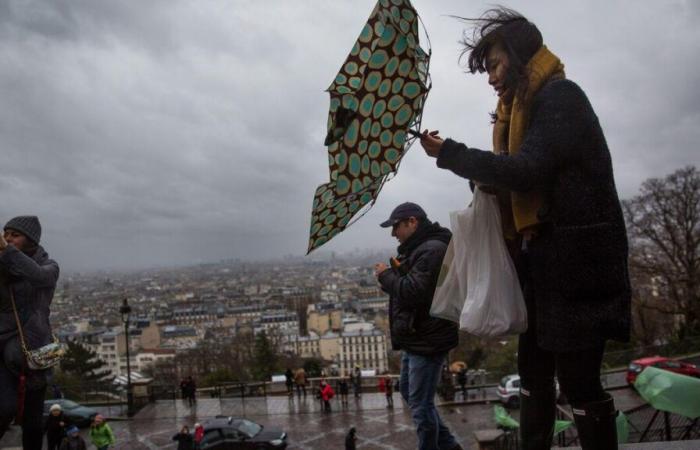 21 départements, dont ceux de l’Île-de-France, placés en vigilance orange pour un risque de vents violents lundi