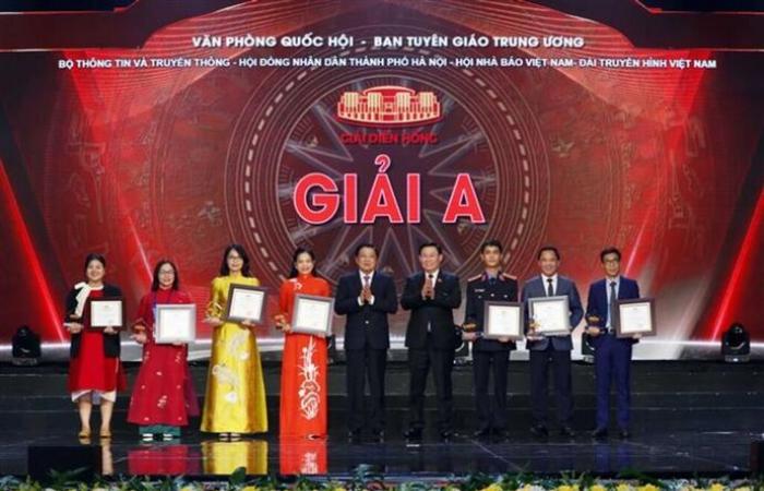 Remise des 3èmes Prix Nationaux de la Presse de l’AN et du Conseil Populaire