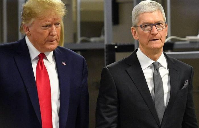 Le PDG d’Apple, Tim Cook, fera un don d’un million de dollars pour la cérémonie d’investiture de Donald Trump.