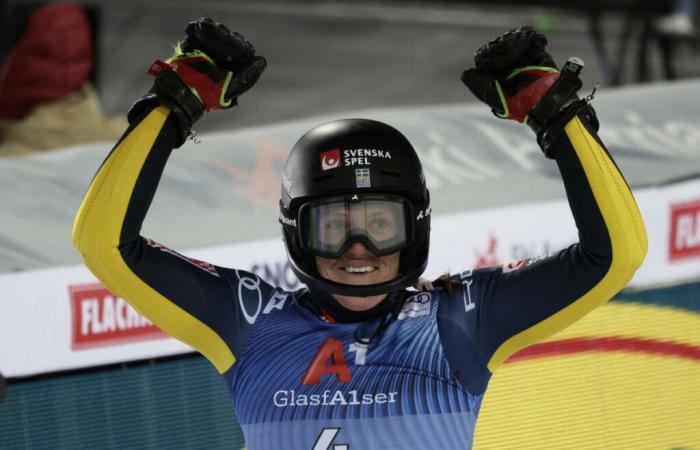 Sari Hektor triomphe au slalom géant de Kranjska Gora