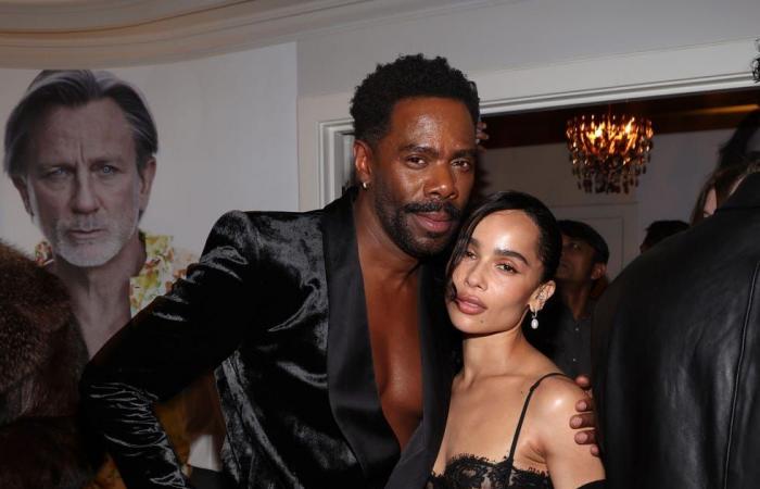 Zoë Kravitz est une vision dans deux robes moulantes Saint Laurent