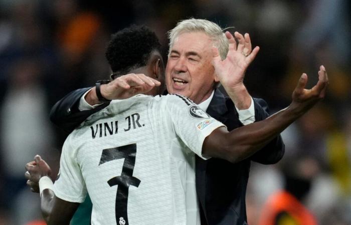 “Difficile d’être Vinicius”, Ancelotti défend le Brésilien après le carton rouge de Valence