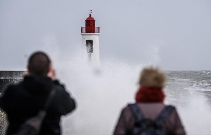 Vendée, Maine-et-Loire and Sarthe placed on orange alert for violent winds