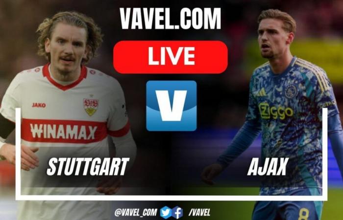 Mises à jour des scores en direct de Stuttgart contre Ajax (2-0)