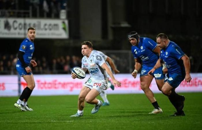 Clermont s’impose de peu à Vannes, dernier du Top 14, et remonte à la 4e place