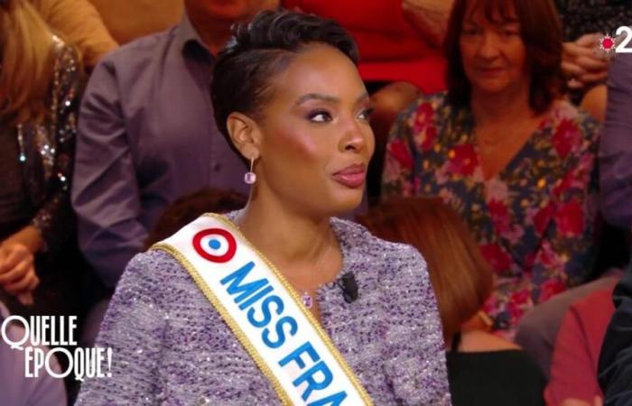 Angélique Angarni-Filopon, Miss France 2025, évoque les messages haineux qu’elle reçoit