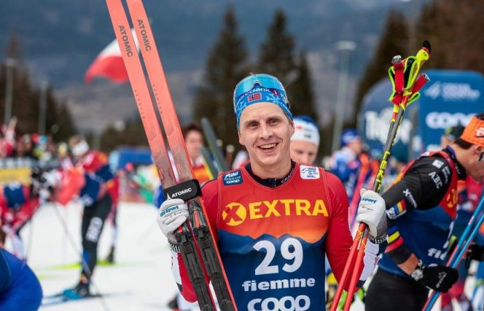 Ski de fond | Val di Fiemme : Hugo Lapalus au pied du podium au sommet de l’Alpe Cermis, Simen Hegstad Krueger en maîtrise | Magazine Nordique