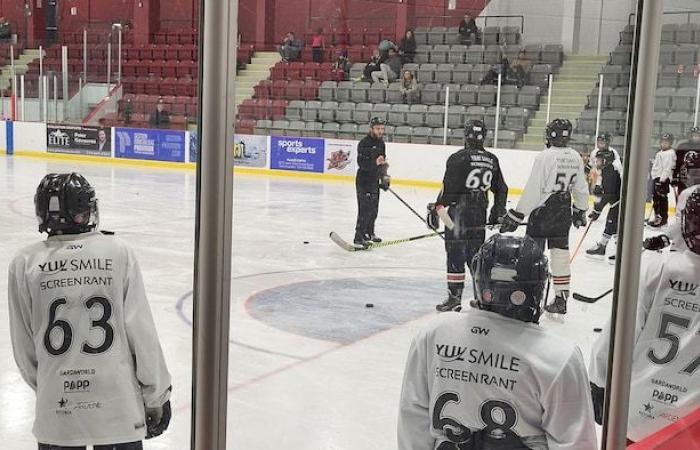 Jouer au hockey pour le plaisir