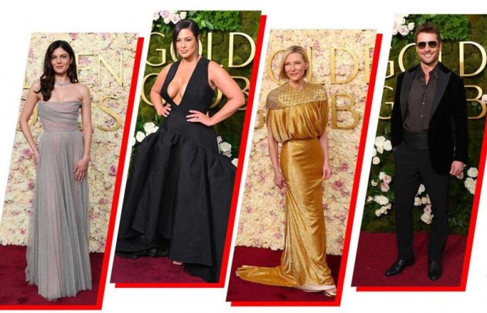 Tous les looks du tapis rouge des Golden Globes 2025