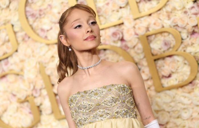 Ariana Grande incarne Audrey Hepburn aux Golden Globes 2025 à Givenchy