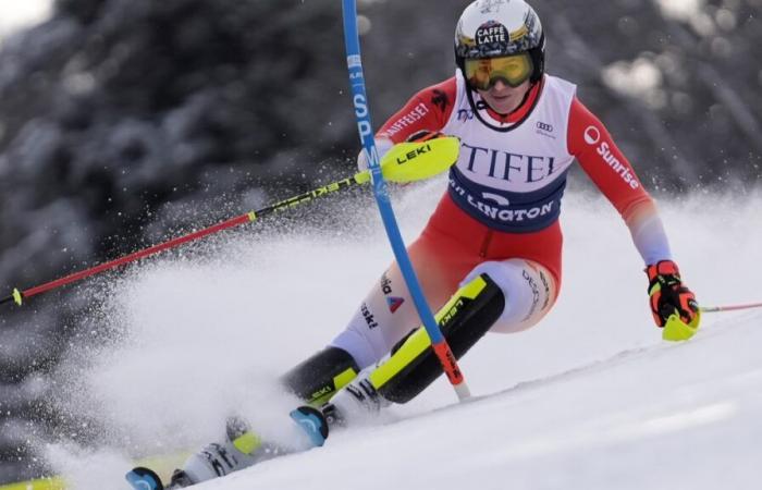 Slalom féminin de Kranjska Gora dans le téléscripteur en direct et le flux télévisé