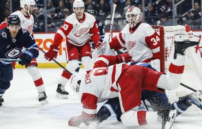 Les Jets de Winnipeg ont perdu leur troisième match consécutif