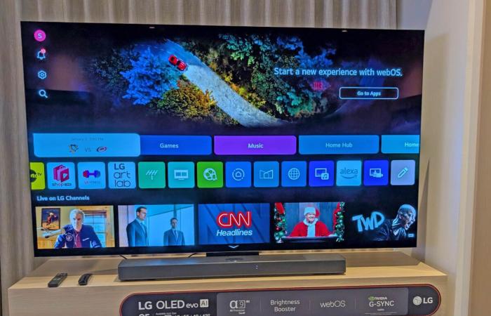 LG dévoile ses nouvelles séries de téléviseurs OLED C5, G5 et M5