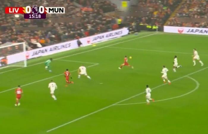 (Vidéo) L’arrêt d’Onana face à Mac Allister refuse à Salah une passe décisive pour les âges