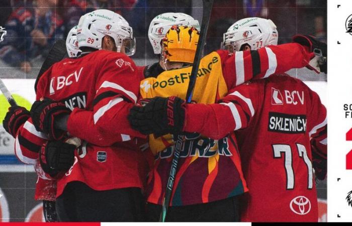 Solide victoire à la Swiss Life Arena – Lausanne HC