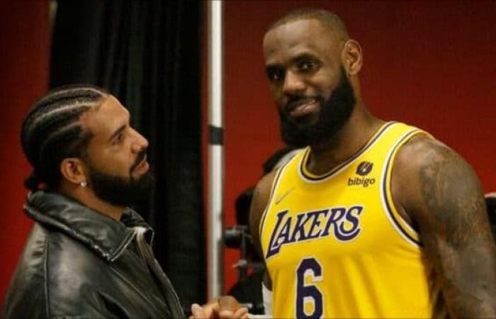 Drake lance des piques à LeBron James dans son nouveau style libre