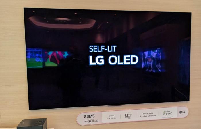 LG dévoile ses nouvelles séries de téléviseurs OLED C5, G5 et M5