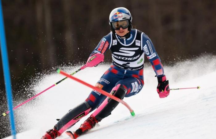 Ljutic remporte le slalom d’un cheveu devant Holdener, Lamure s’empare du Top 10