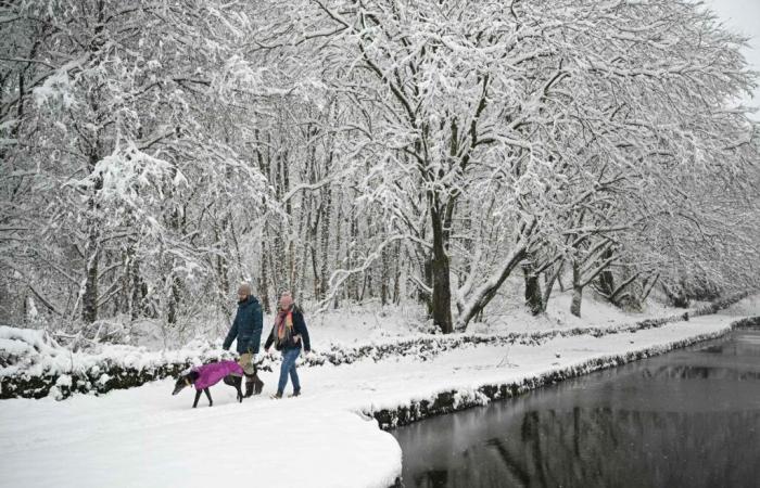 fortes chutes de neige, transports, notamment aériens, très perturbés