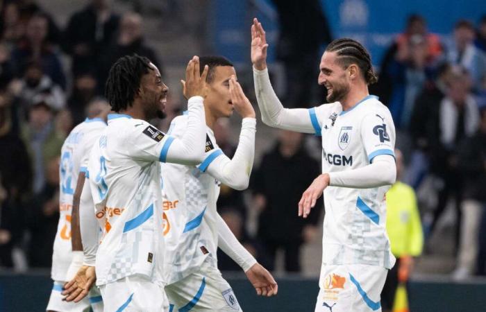 Marseile cinq étoiles démolit Le Havre et consolide sa deuxième place de Ligue 1