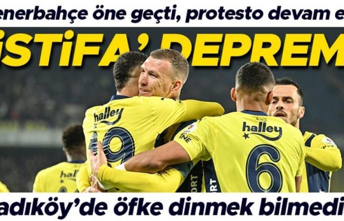 Séisme de démission à Kadıköy ! Fenerbahçe a pris les devants, la contestation continue