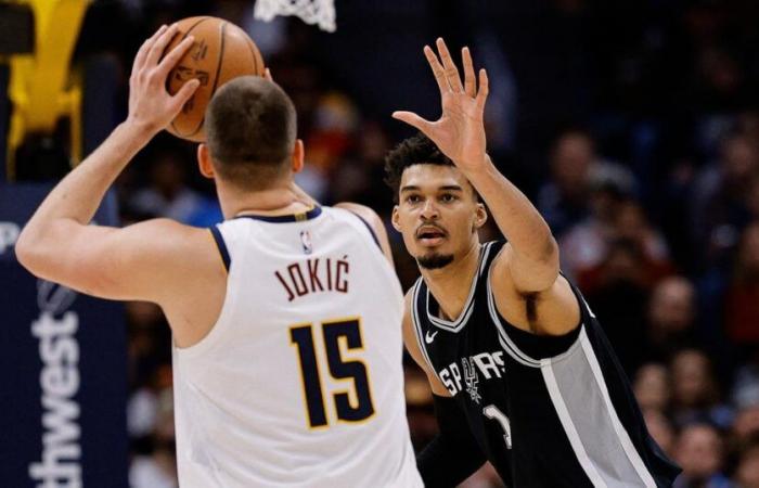 un grand Jokic prend sa revanche sur Wembanyama, Edwards s’envole, Leonard fait son retour