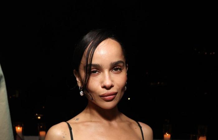 Zoë Kravitz est une vision dans deux robes moulantes Saint Laurent