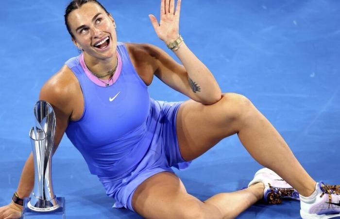 Sabalenka a remporté le tournoi de Brisbane contre Kudermetova