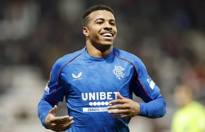 Hamza Igamane réalise un triplé avec les Rangers