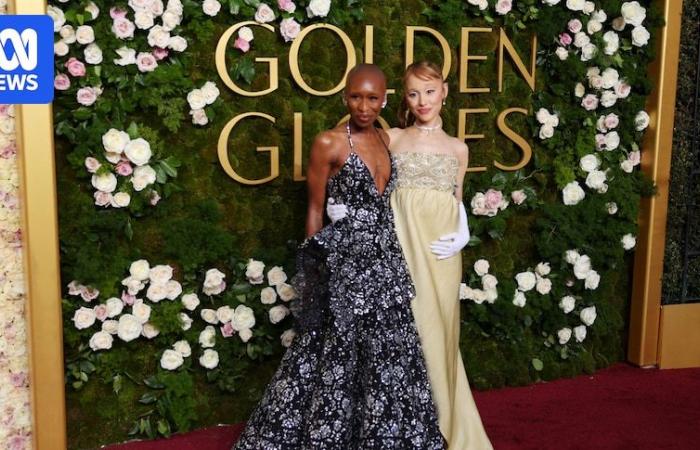 Cate Blanchett brille d’or alors que les stars de Wicked Ariana Grande et Cynthia Erivo arrivent