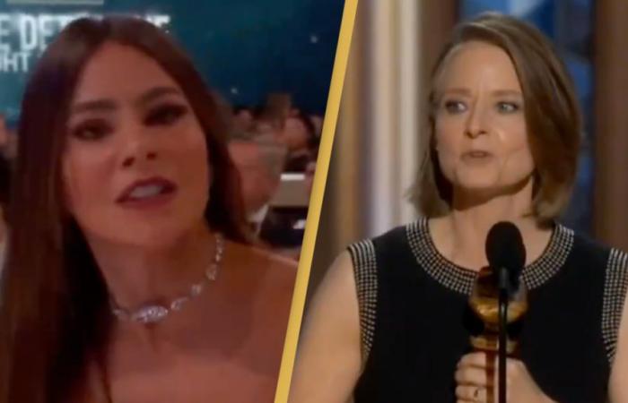 Les téléspectateurs sont choqués par la réaction de Sofía Vergara alors qu’elle perd le Golden Globe face à Jodie Foster – Actualités