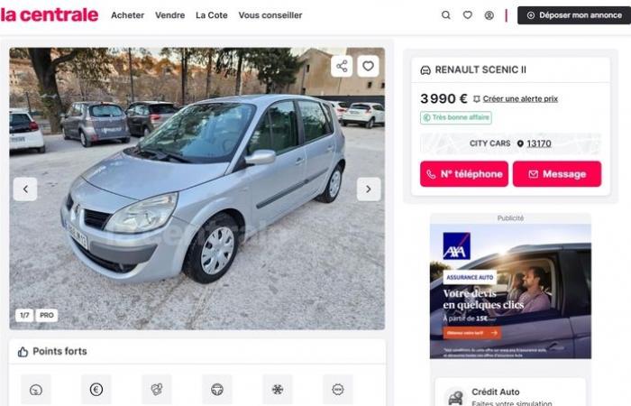 le Renault Scénic 2 est une bonne affaire !