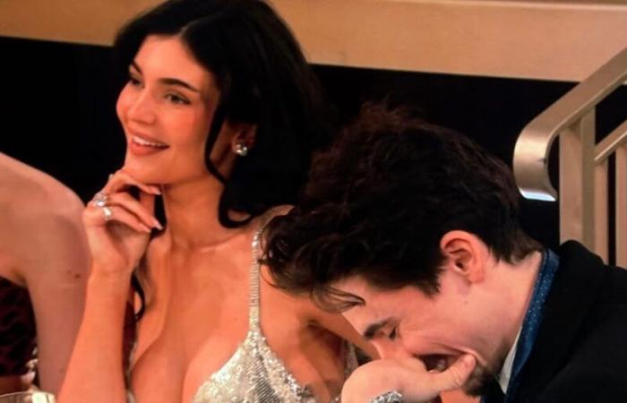 Voir les photos de Kylie Jenner et Timothée Chalamet aux Golden Globes 2025