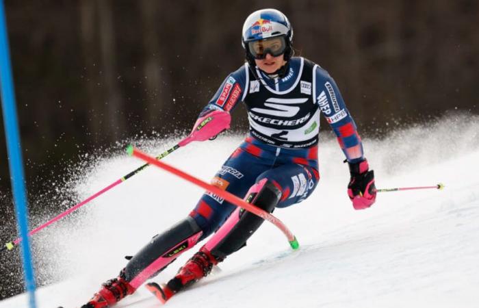 Holdener et Ljutic leaders après le premier tour, Marie Lamure dans le top 10