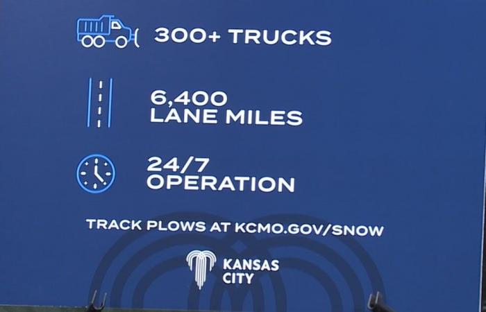 Blizzard met tout en œuvre pour déneiger les routes de Kansas City