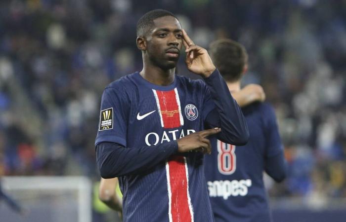 Dembélé trouve la faille dans le temps additionnel, le titre est pour Paris !.. Revivez le Trophée des Champions en direct