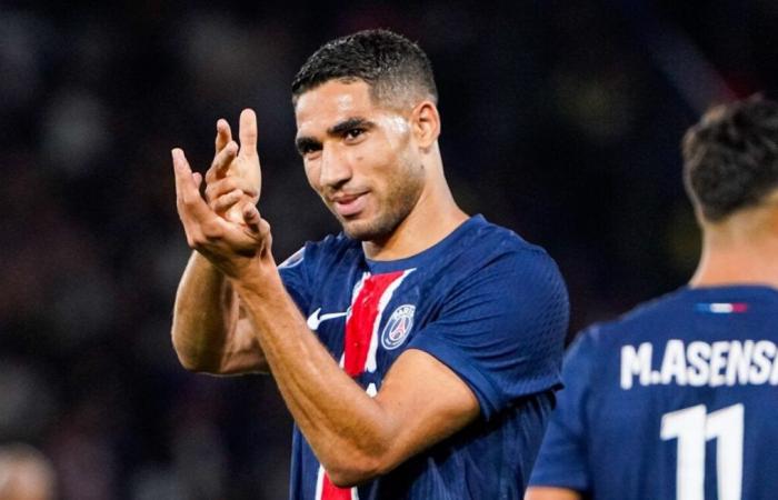 Achraf Hakimi désigné meilleur joueur de L1 par un cadre de l’OM !