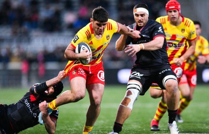 Top 14 – Une fin de premier acte fatale pour l’Usap face à Lyon