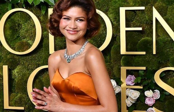 Zendaya relance les rumeurs de fiançailles avec Tom Holland aux Golden Globes