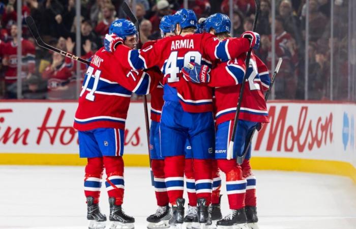 Les Canadiens de Montréal battent les Canucks de Vancouver 5-4 en prolongation