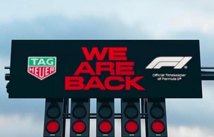 TAG Heuer confirme son retour comme chronométreur de Formule 1