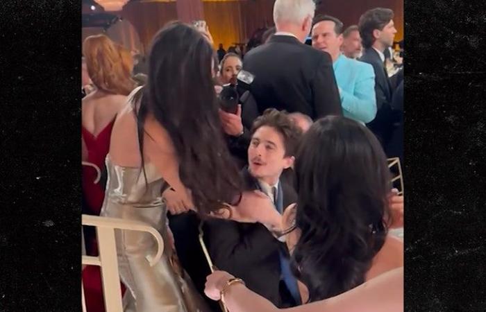 Demi Moore semble snober Kylie Jenner tout en célébrant sa victoire aux Golden Globes